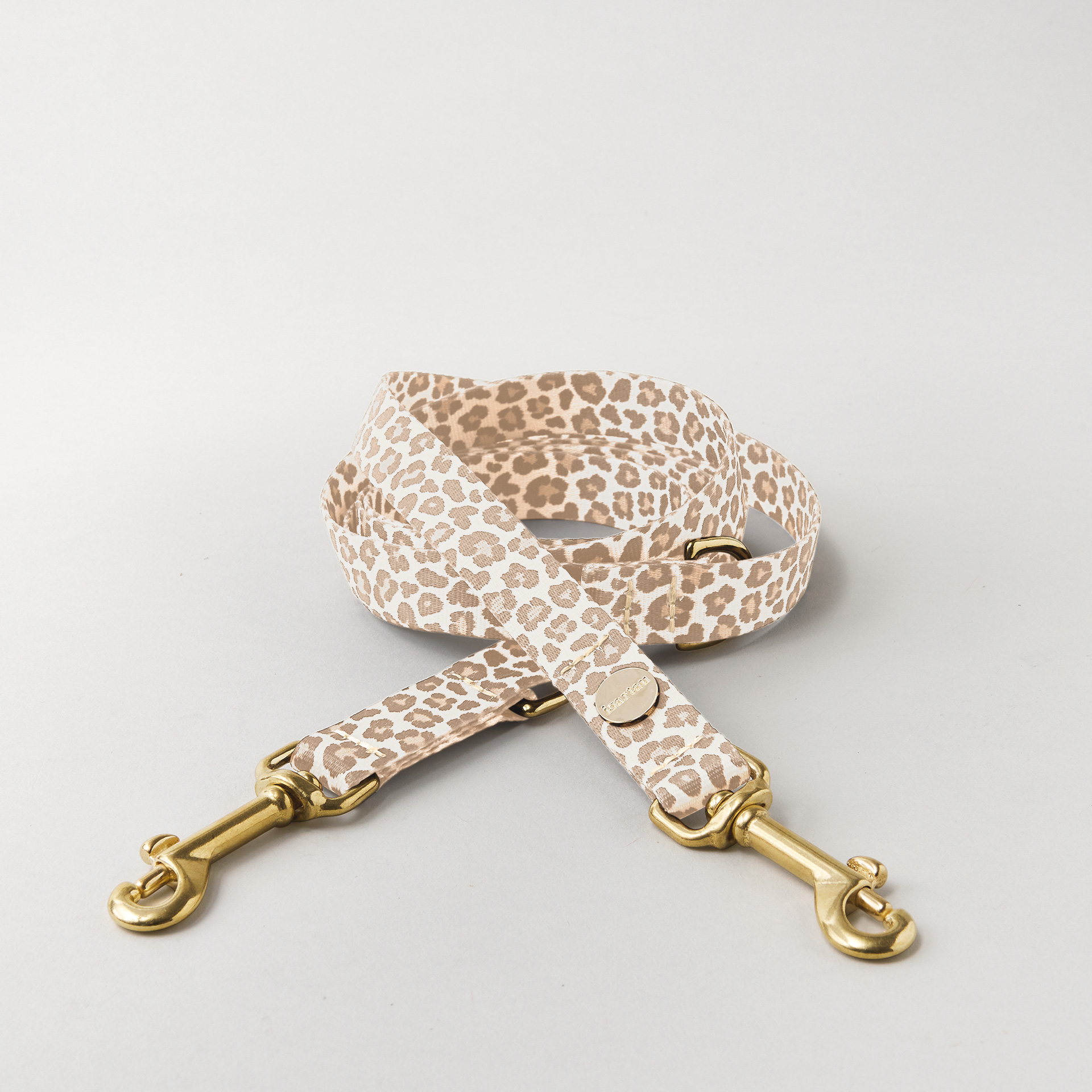 Designerleine GOLDEN LEO, 250 cm (Umhängeleine)