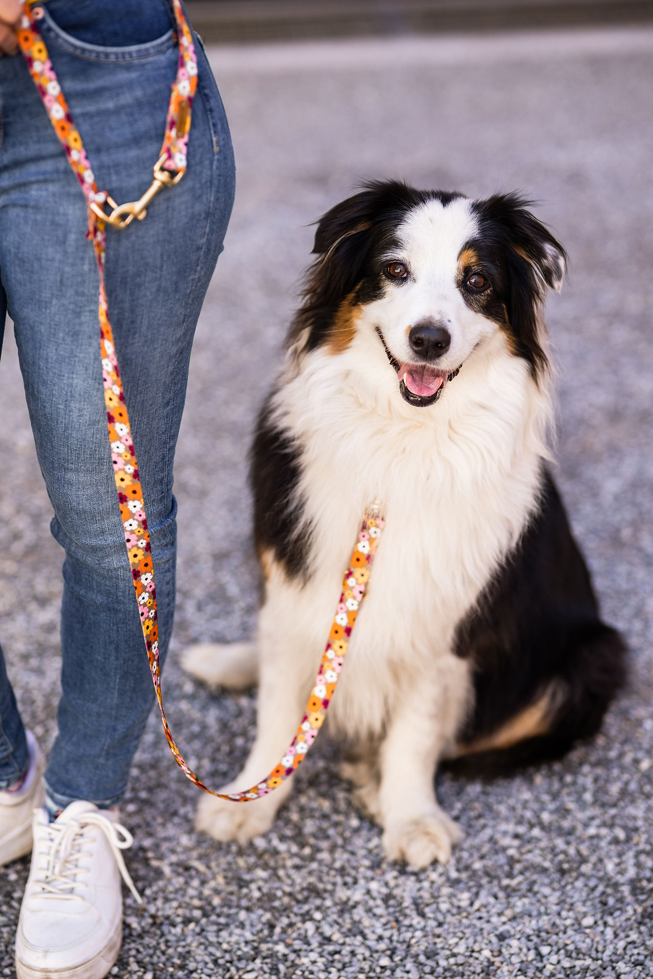 Umhängeleine Design Blumenmeer