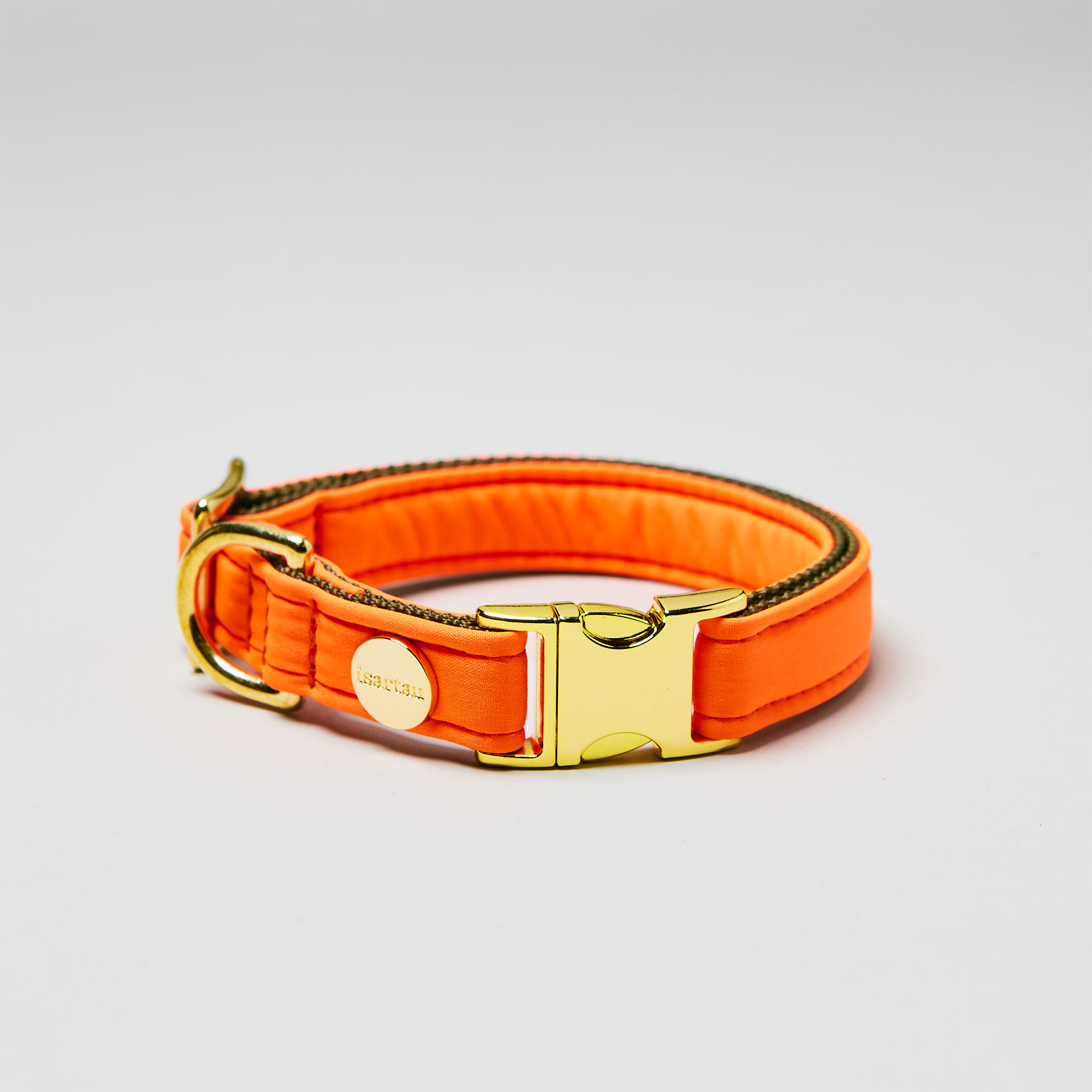 Welpenhalsband Softie NEONORANGE-OLIV