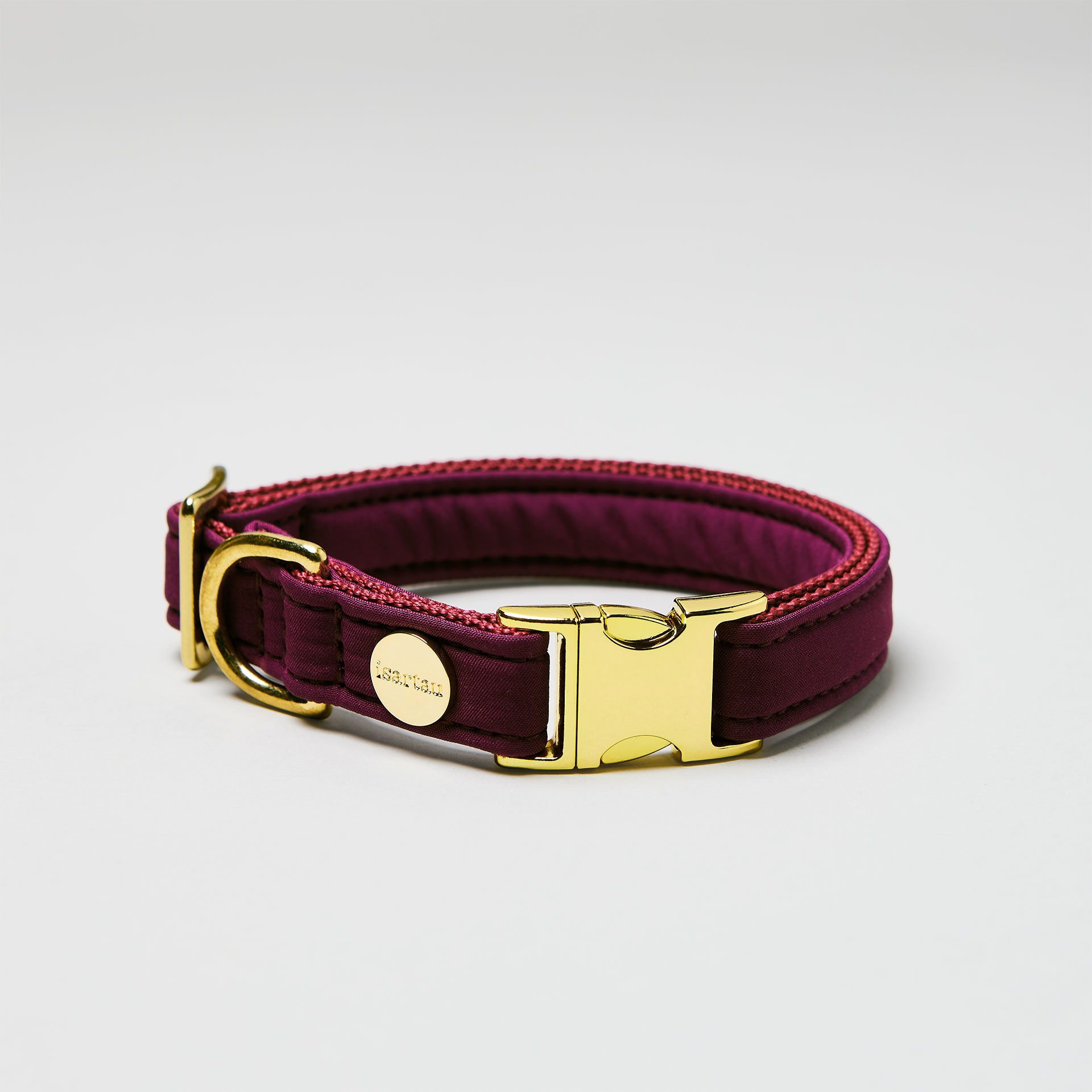 Welpenhalsband Softie BURGUNDER