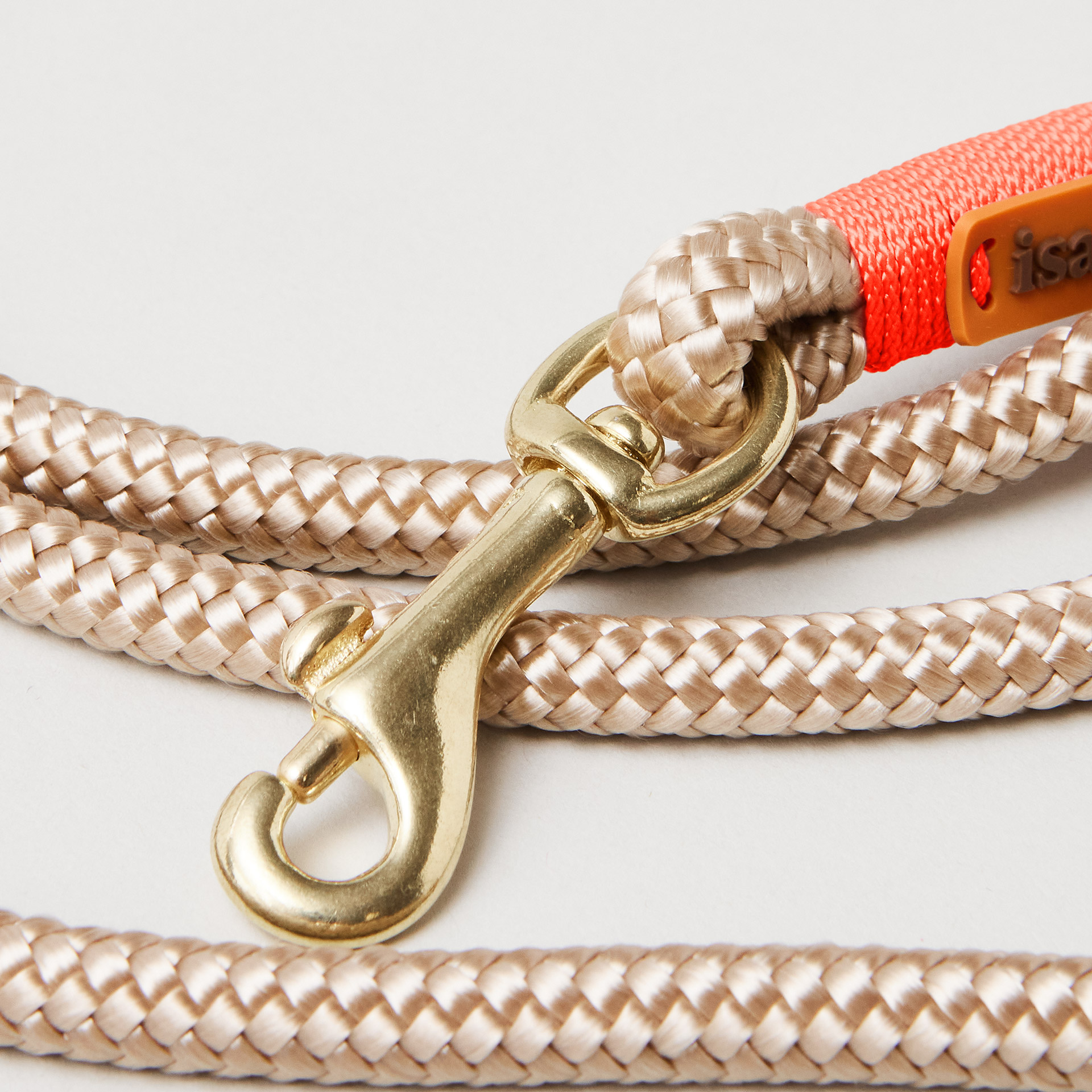 Minibolzenkarabiner an Tauleine Wood Owl Neonorange