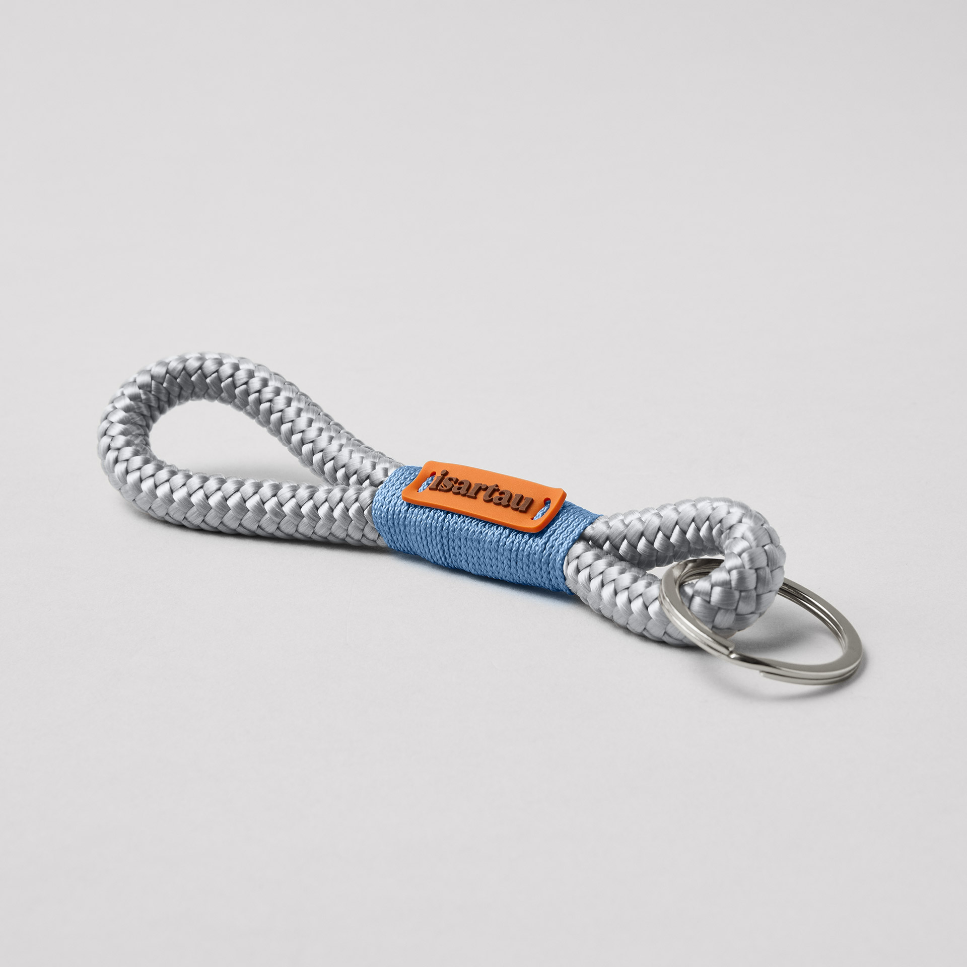 Schlüsselanhänger Pebble Stone, HELLBLAU