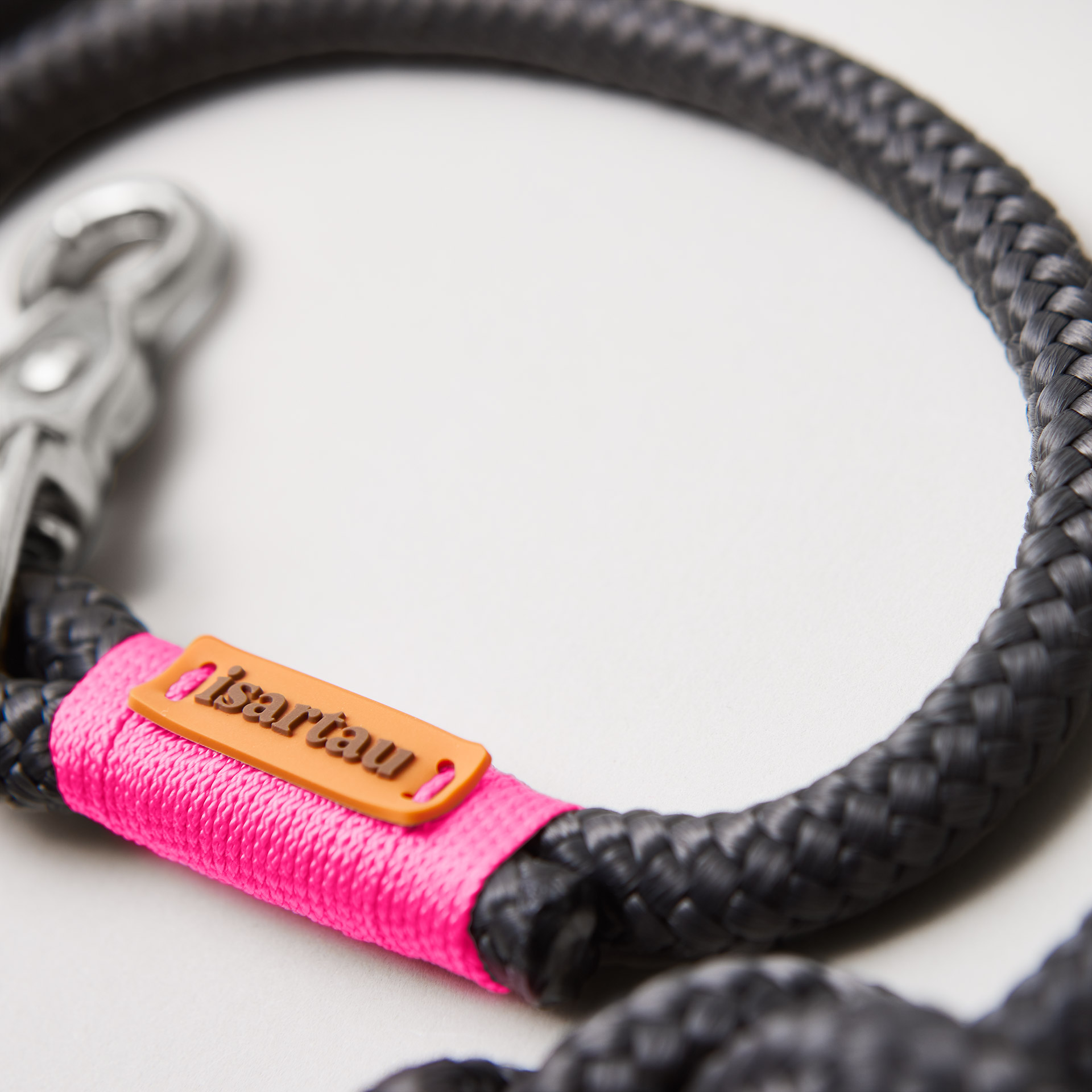 Detail Hundeleine  Heavens Rock Neonpink, Neonpinke Takelung