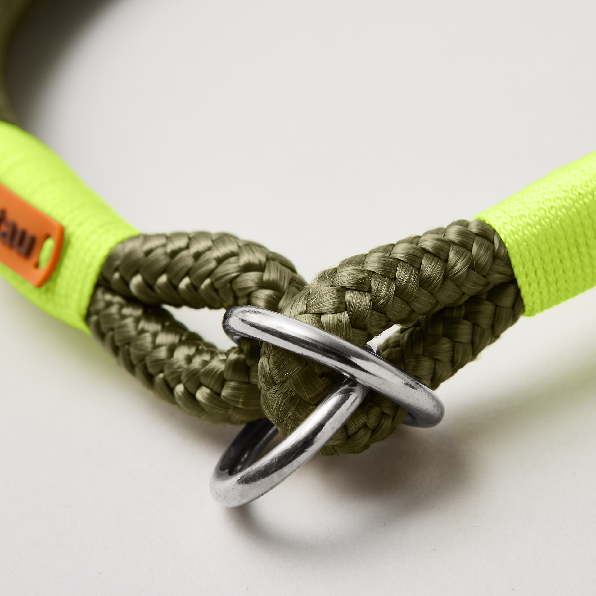 Detail Zugstopp Olive Grove Neongelb