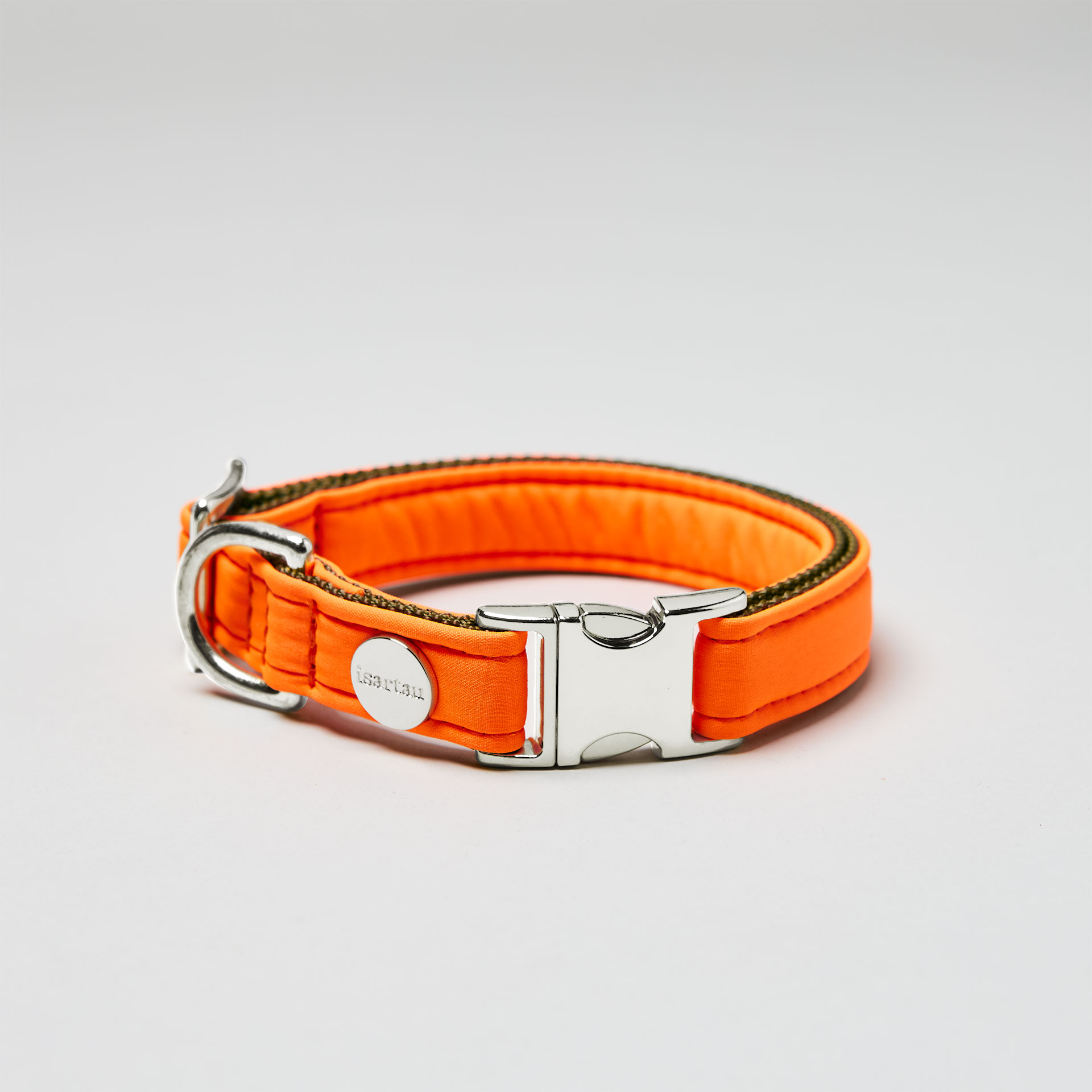 Welpenhalsband Softie NEONORANGE-OLIV