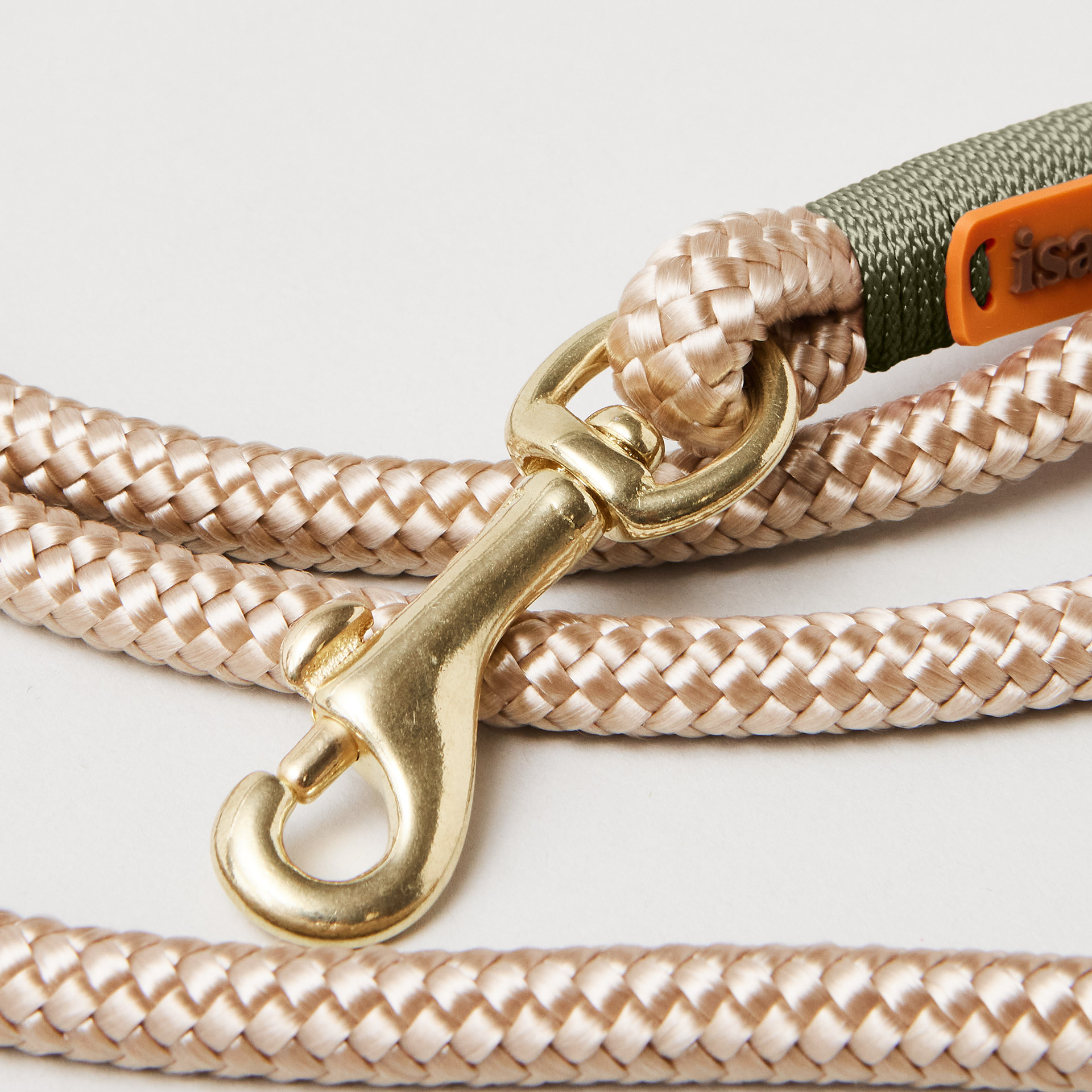 Mini Bolzenkarabiner an Wood Owl Oliv